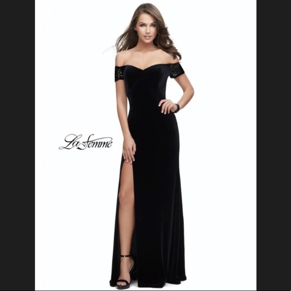La Femme Prom Dress